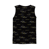 Boys All Over Printed Sleeveless T-shirt